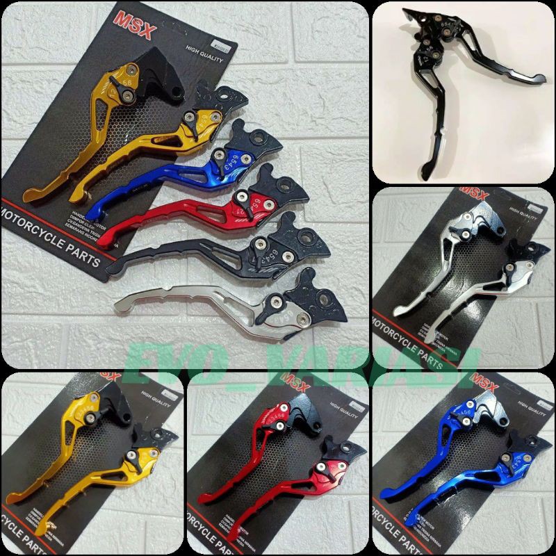 handle rem jari stelan jarum cnc motor mio-vario-nmax-aerox-vixion dan variasi motor lainnya