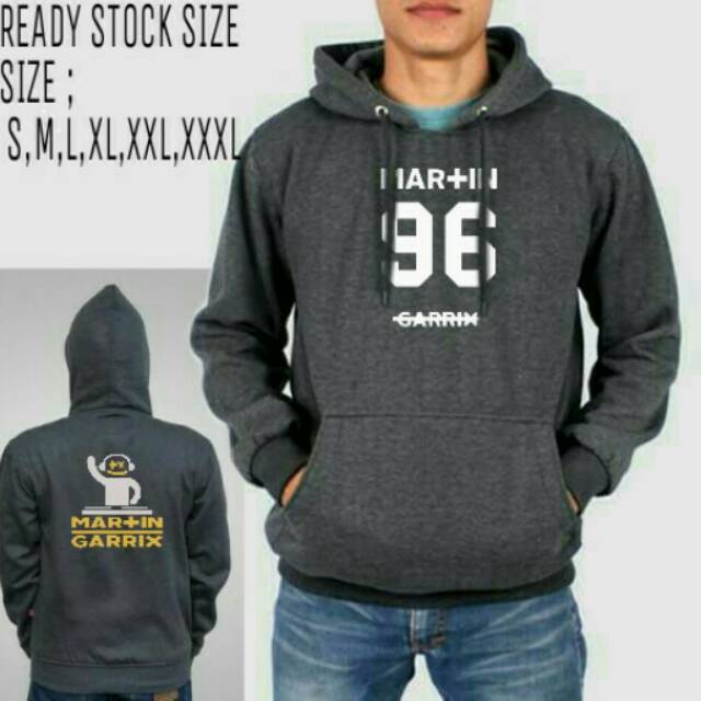 Jaket hoodie martin garix