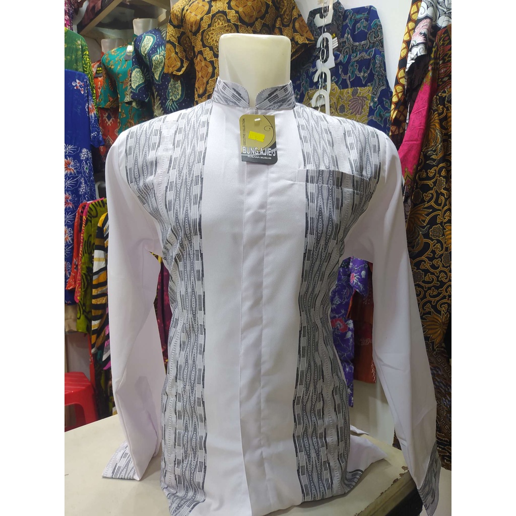 Taqwa putih kombinasi bung ajie