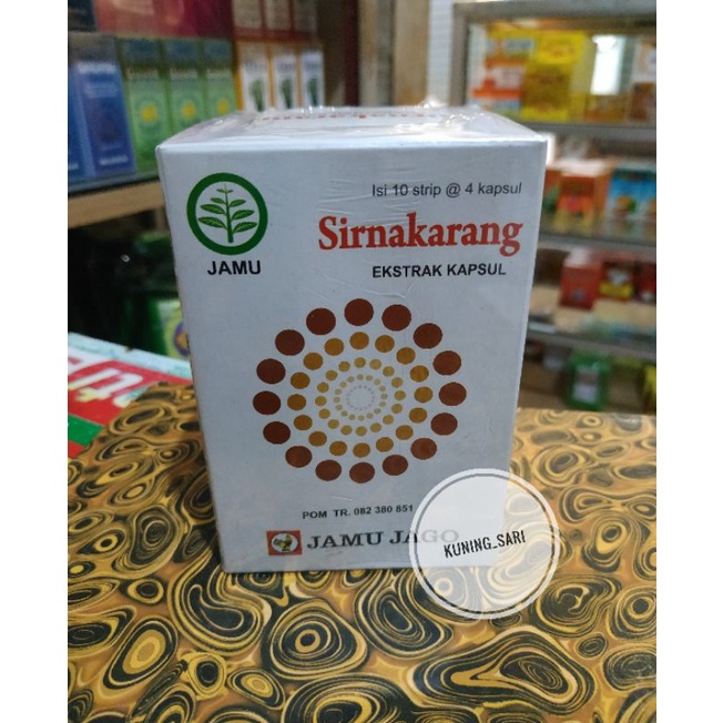 JAMU SIRNAKARANG EKSTRAK KAPSUL - CAP JAGO