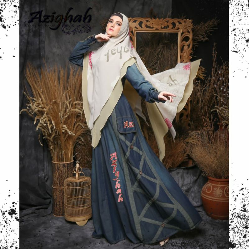 JAHANARA DENIM BY AZIGHAH