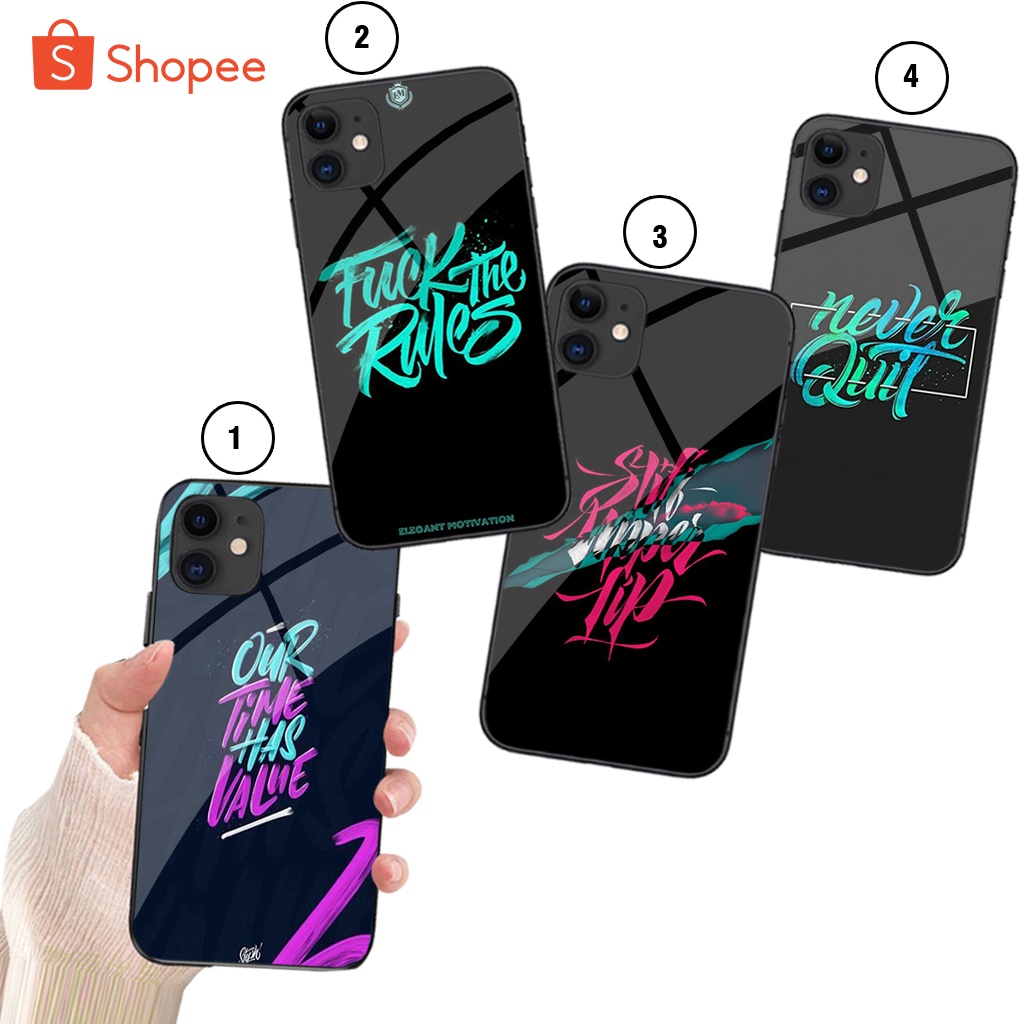 LY53 Hardcase 2D Glosy Case Custom Iphone 11 , 11 Pro , 11 Pro Max , 12 Mini , 12 Pro , 12 Pro Max ,