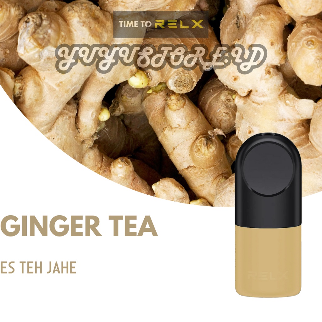 Relx Infinity Pod Pro Ginger Tea atau Es Teh Jahe untuk Infinity Essential