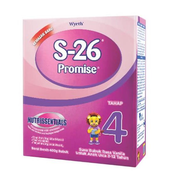 

Susu Pertumbuhan Anak 7-12 Tahun| S26 Promise Tahap 4 Vanila Box 400