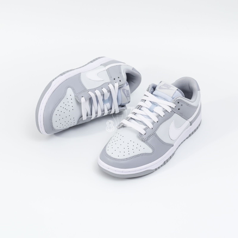 Dunk Low Grey White