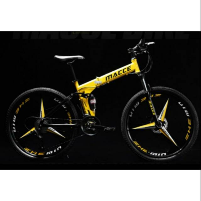 Sepeda Lipat MTB velg racing 26 inci