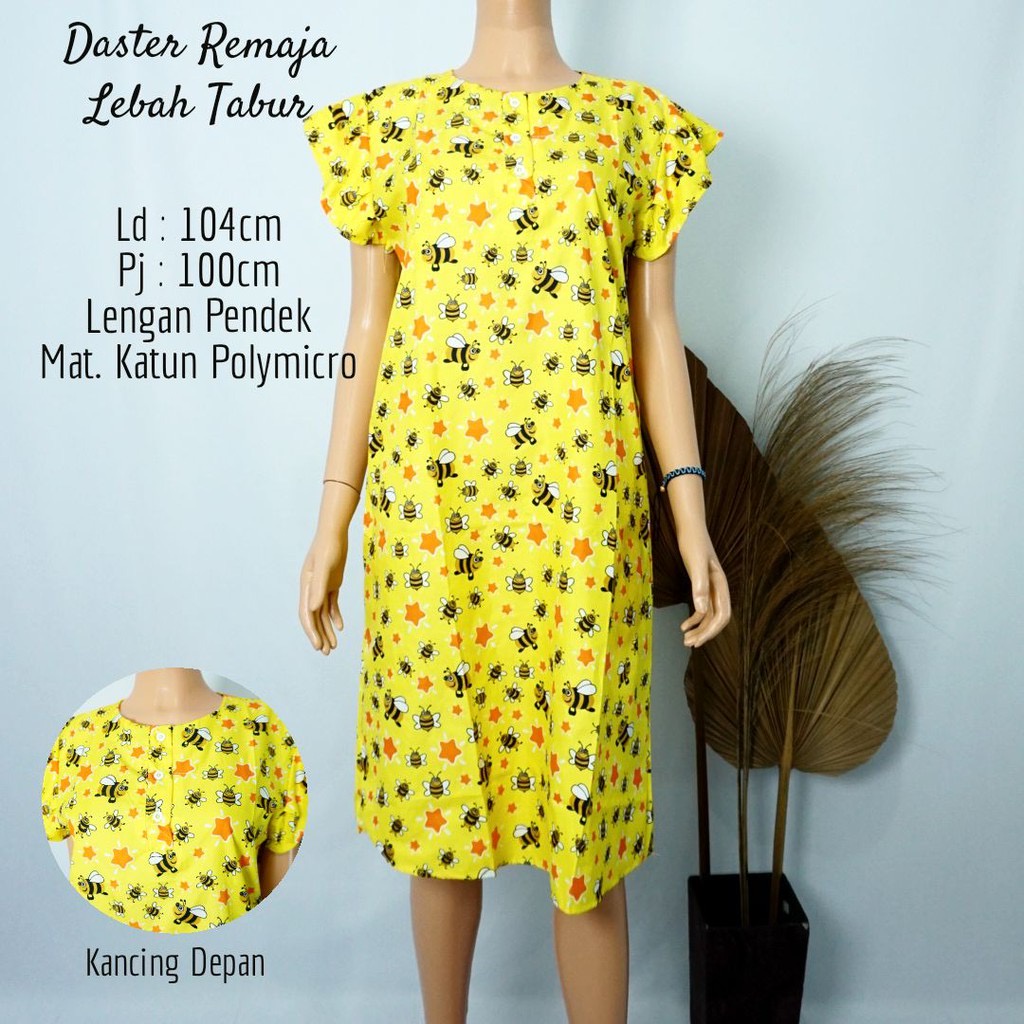 Daster Remaja Home Dress Katun Halus Motif Motif Bisa PIlih Karakter