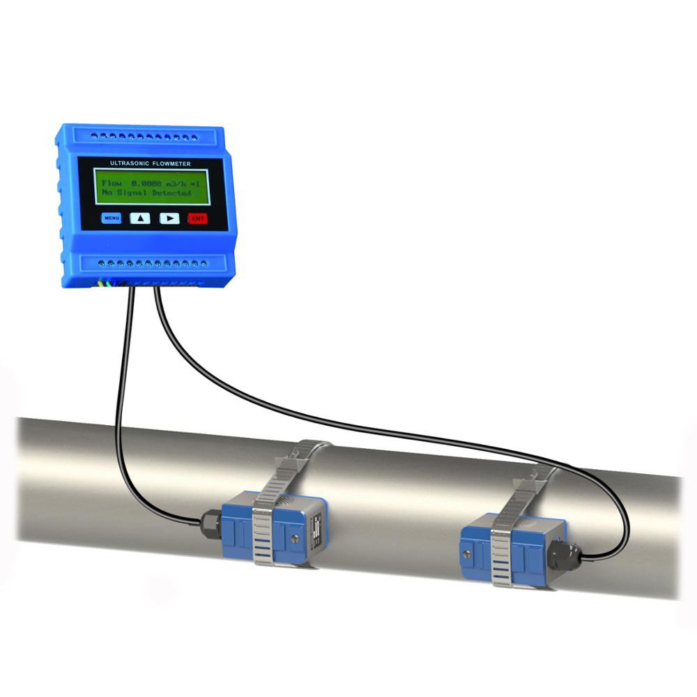 Ultrasonic Flow Meter TUF2000M Liquid Flowmeter Ultrasonic TUF-2000M 50-700mm