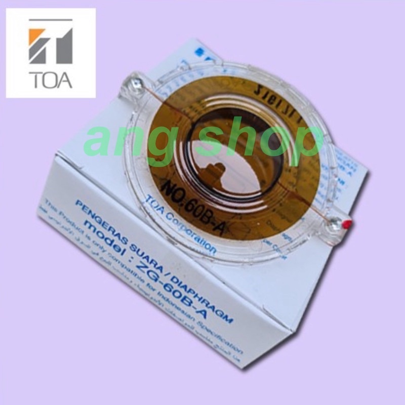 Diaphragm Spul Spool Membran Corong Horn Speaker Megaphone TOA ZG-60B-A ZG60BA ZG 60BA ZG60 B A 10 1