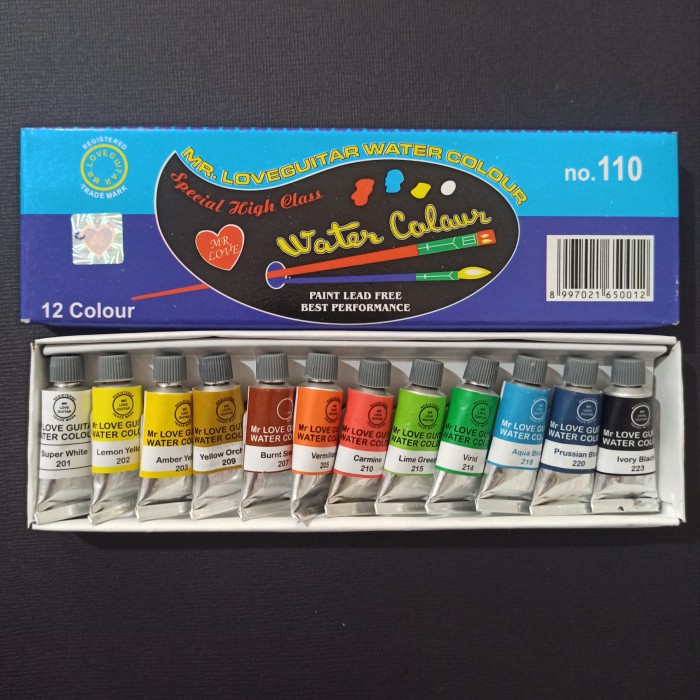 

Cantik Cat Air 12 Warna Bagus