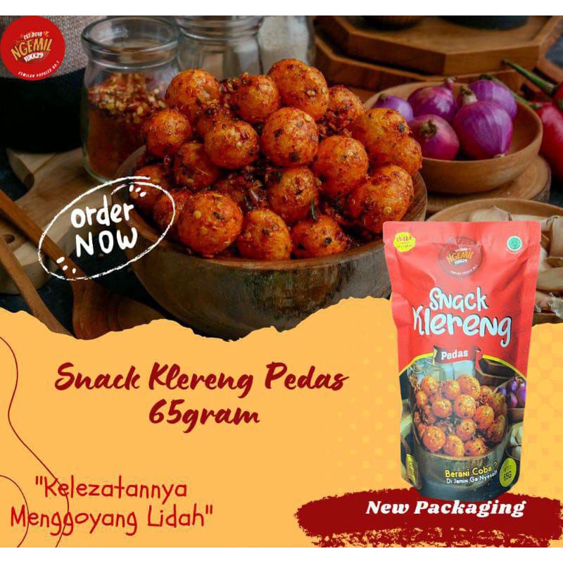 

Snack Klereng 65gram