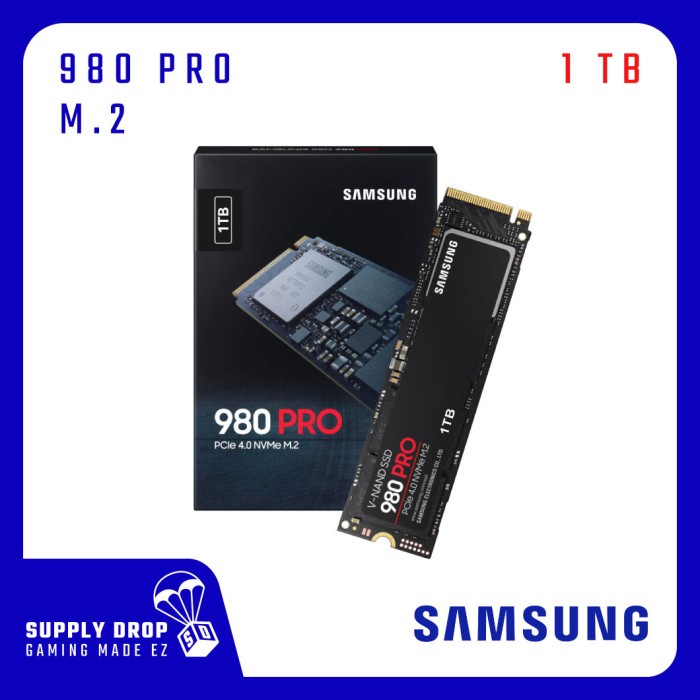 Samsung SSD 980 PRO PCIe 4.0 NVMe Gen 4 - 1TB - Garansi 5 tahun
