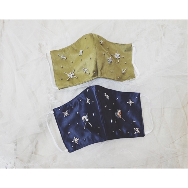 Masker wedding / masker payet / masker brukat / masker pernikahan / masker cantik