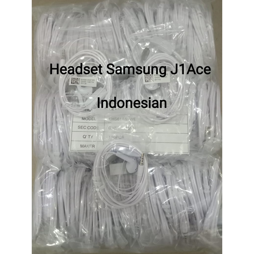 HF Headset Samsung J1 ACE Original  INDONESIAN