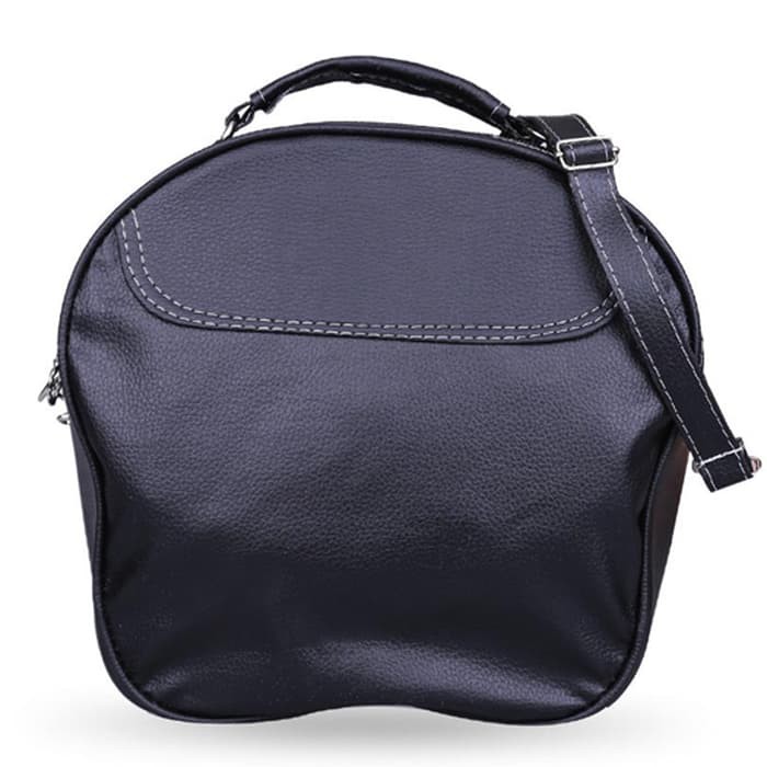 tas selempang wanita sling bag cewek minimalis elegan hitam bta261