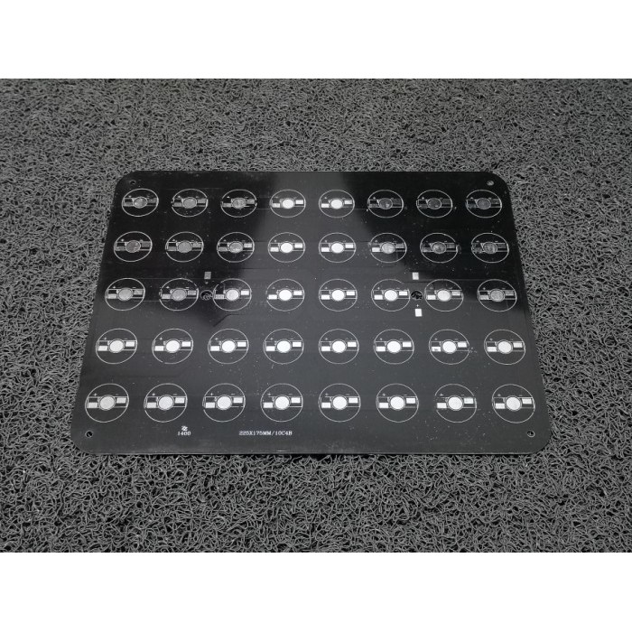 Plat Papan Pcb Aluminium High Power led 40w 1w or 3w x 40Led Hpl