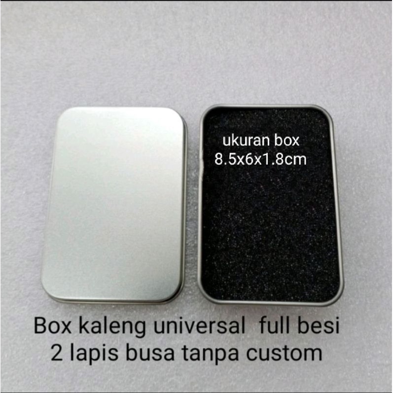 BOX KOTAK KALENG UNIVERSAL USB TANPA JENDELA