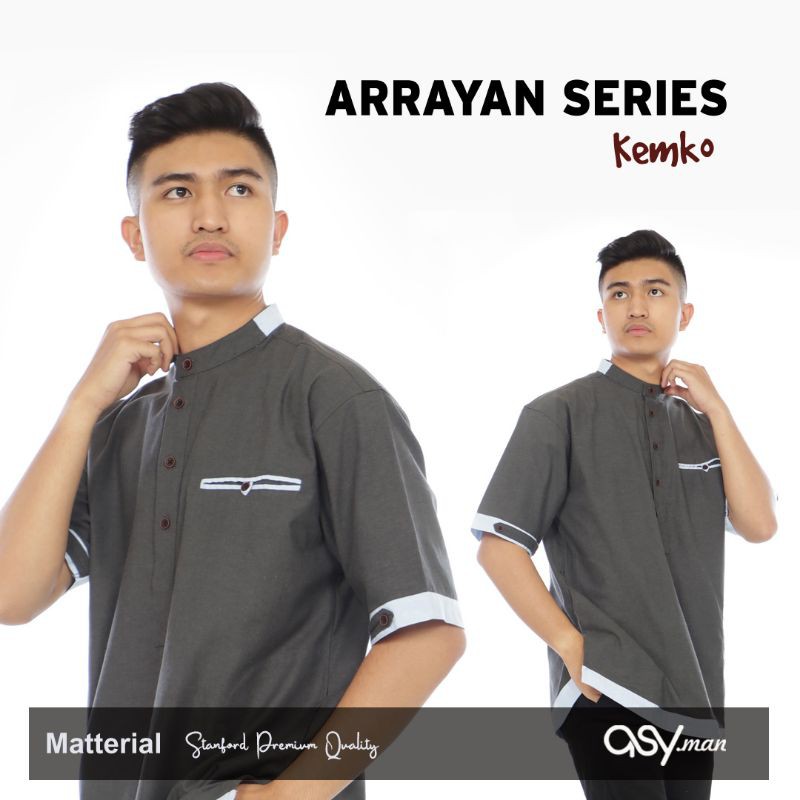 NEW ARRIVAL kemeja Koko Pria - Arrayan Series by Asyman