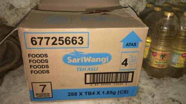 Teh sariwangi isi 48 box dus / teh sari wangi 48 box isi 25 teh celup kotak Dusan / Teh sariwangi