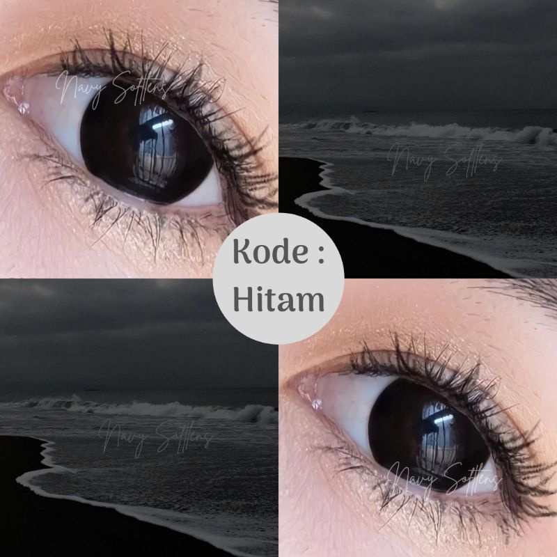 Softlens Hitam/Softlens Surabaya/Softlens 15mm/Softlens Murah