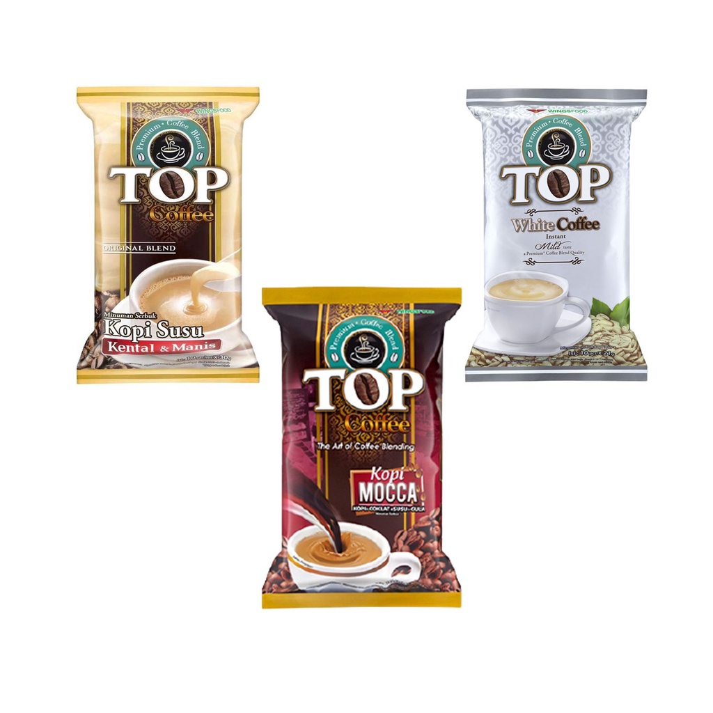 

Top Kopi 10s Bag/Kopi Bubuk Sachet/Coffee