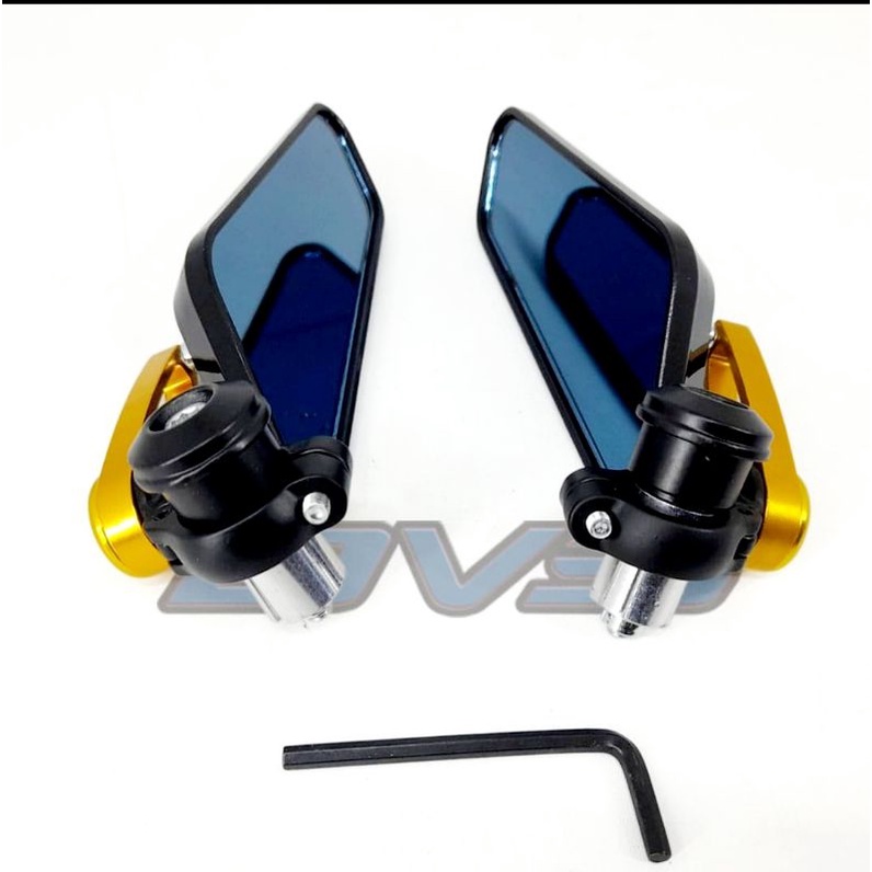 Spion oval KLX Supermoto CRF WR model OVAL kolong under mirror trail model kaca circuit rizoma