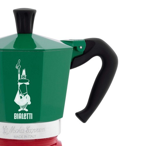 Bialetti Moka Express Italia 6 Cups(Mokapot)-2