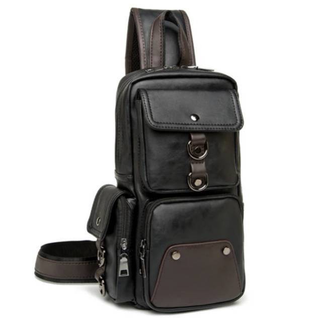 [COD] Tas Selempang kulit pria Tas Selempang pria kulit tas kulit tas kulit pria tas import