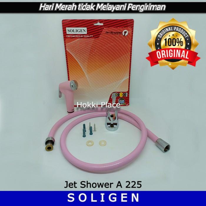 Jet Shower Selang Jet Shower Toilet Pink Soligen A225