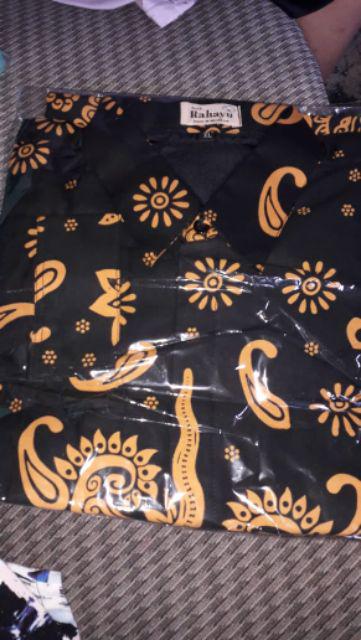 Keris Emas Kemeja Batik Full Furing Katun Halus Sragenan