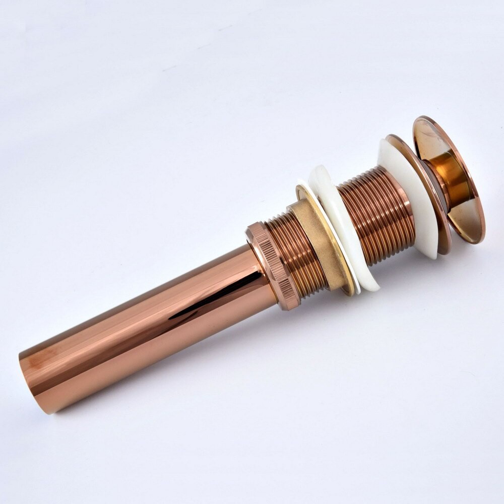 Luxury Rose Gold Brass Large Round Cap Pop Up Bathroom Sink Basin Waste Drain Without Overflow Shopee Indonesia Luxury Rose Gold Brass Large Round Cap Pop Up Bathroom Sink Basin Waste Drain Without Overflow Shopee Indonesia