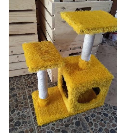 Promo Ekonomis cat tree cat condo rumah kucing garukan kucing panjatan pet scratching home cat