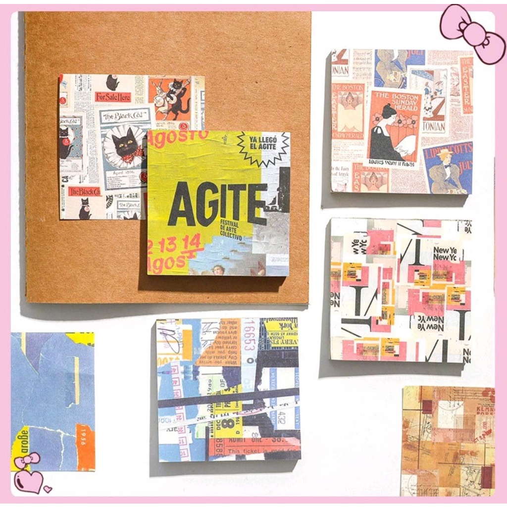 

Deco Paper Kertas Motif Crafting Paper Vintage Kertas Journaling