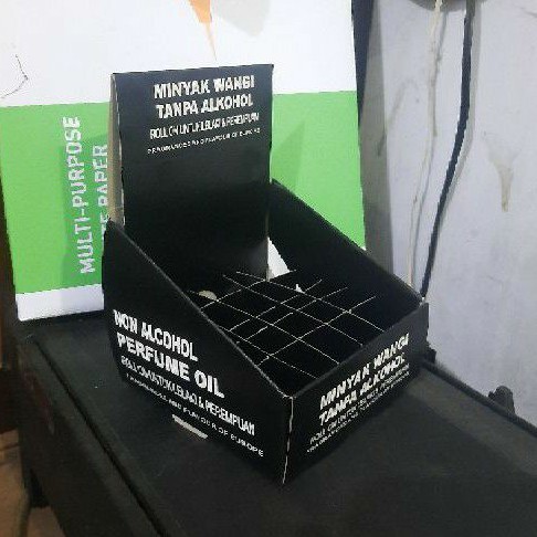 

Kardus display parfum roll 6ml, 7ml, 8ml, 10ml