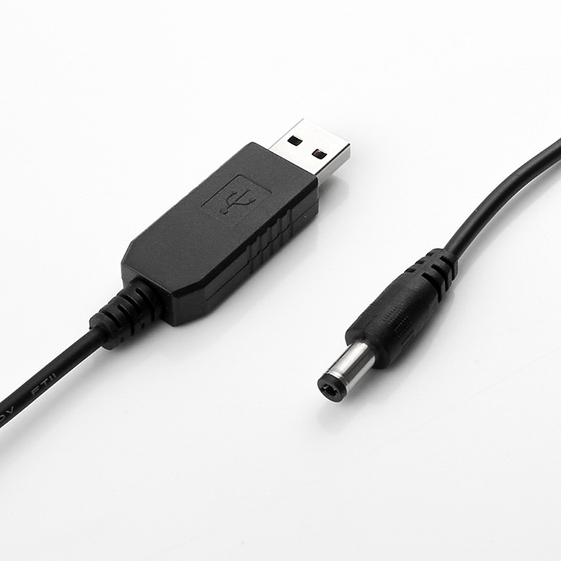 Kabel Adapter Konverter Power Bank Router USB Boost Voltage DC