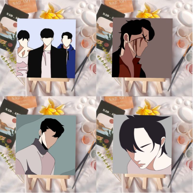 PAINT BY NUMBER PREMIUM (web edition toon) | lookism | park hyungseok phs | lee euntae vasco | lee z