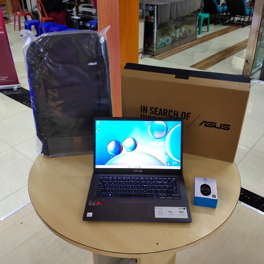 LAPTOP GAMING ASUS VIVOBOOK M415DAO VIPS352 VIPS351 AMD RYZEN 3 3250U RAM 8GB 12GB 16GB 512GB SSD FHD BACKLITE WINDOWS 10 HOME OHS TERLARIS-8