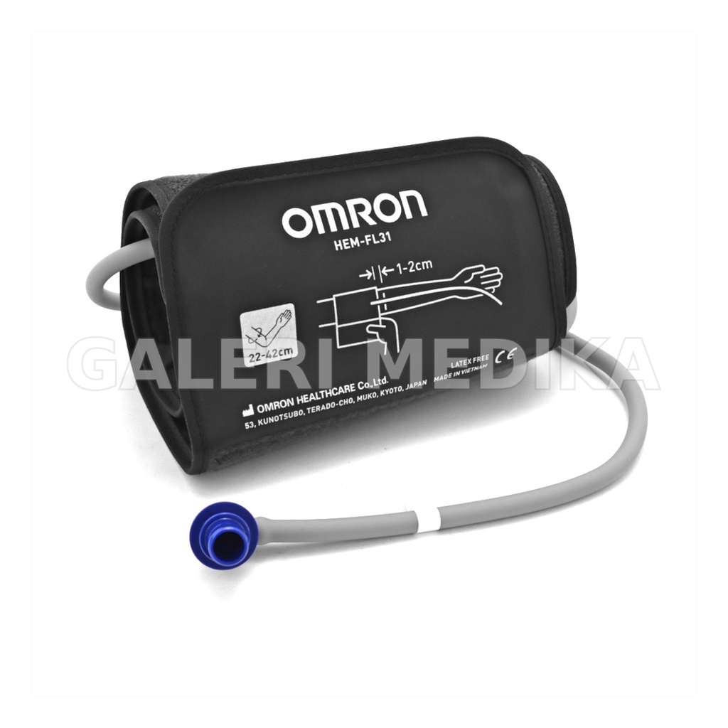 Tensimeter Digital Omron HEM-7361T / HEM 7361 T + Adaptor - Tensimeter dengan Koneksi Bluetooth