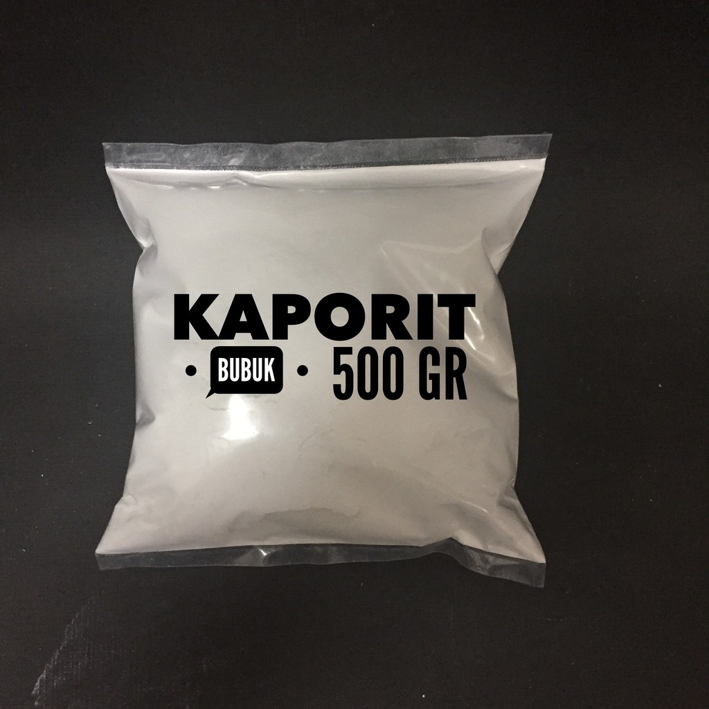 

Kaporit Bubuk / Chlorine bubuk 500 gr ex Tjiwi