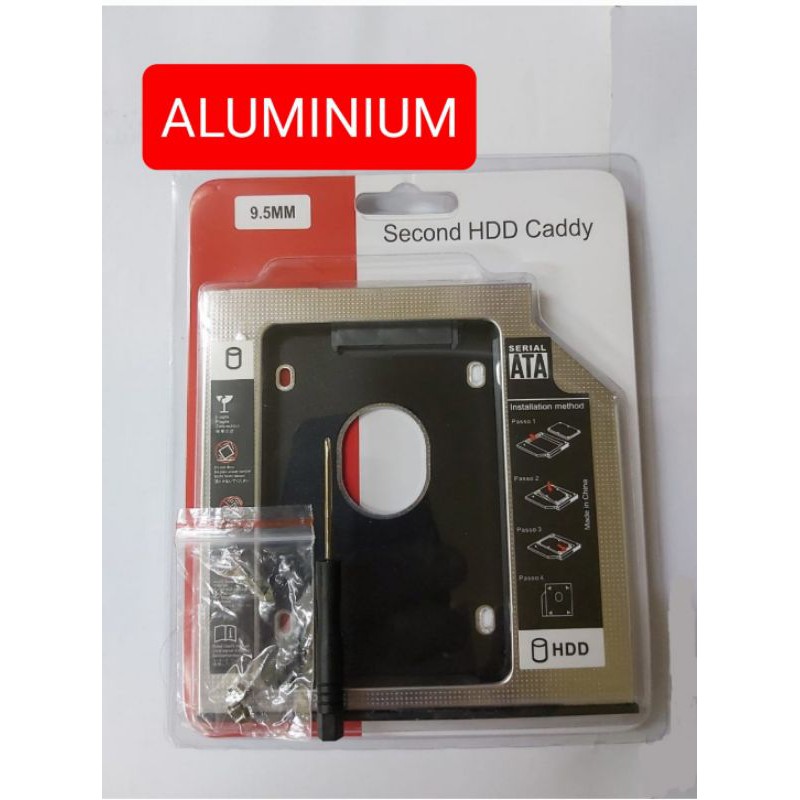 HDD/SSD 2nd CADDY SLIM 9.5mm
