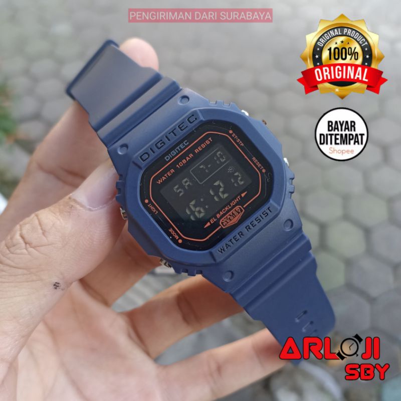 JAM TANGAN PRIA DIGITEC DG 6024 JAM TANGAN PRIA ORIGINAL TAHAN AIR