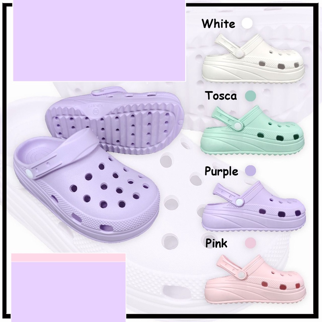 Sandal Jelly Wanita BAIM POLOS Import