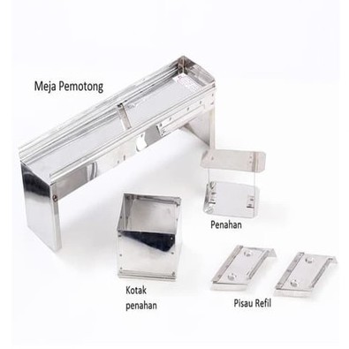 Pengiris Pemotong Bawang kripik kentang pisang ketela ubi free 2 Pisau