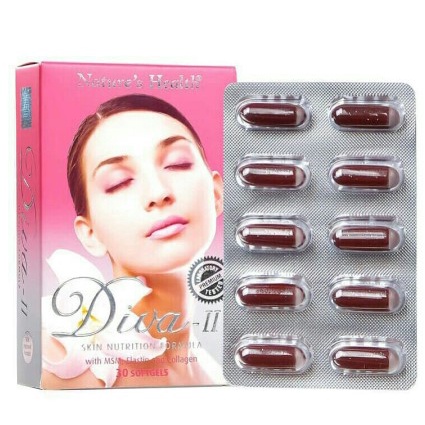 NATURE'S HEALTH DIVA II 60 SOFTGEL (BANDED) GLOWING SKIN