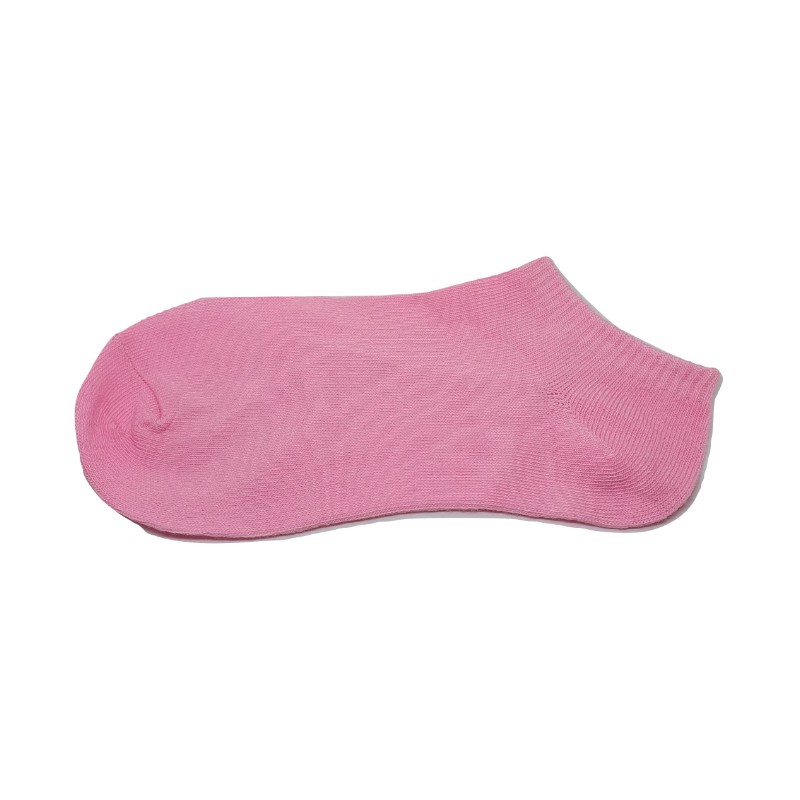 Kaos Kaki Ankle Kaos Kaki Pendek Motif Garis Kaos Kaki Pria Wanita-Pink