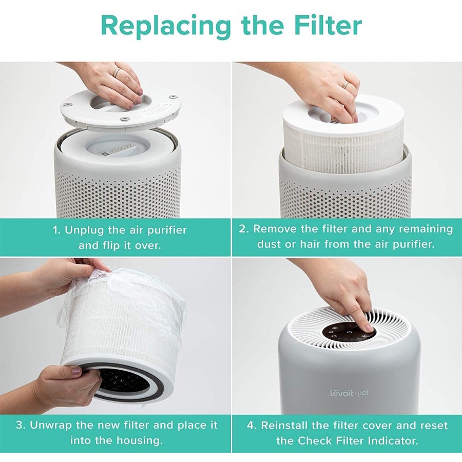 Levoit Core P350 Air Purifier Replacement Filter True HEPA H13