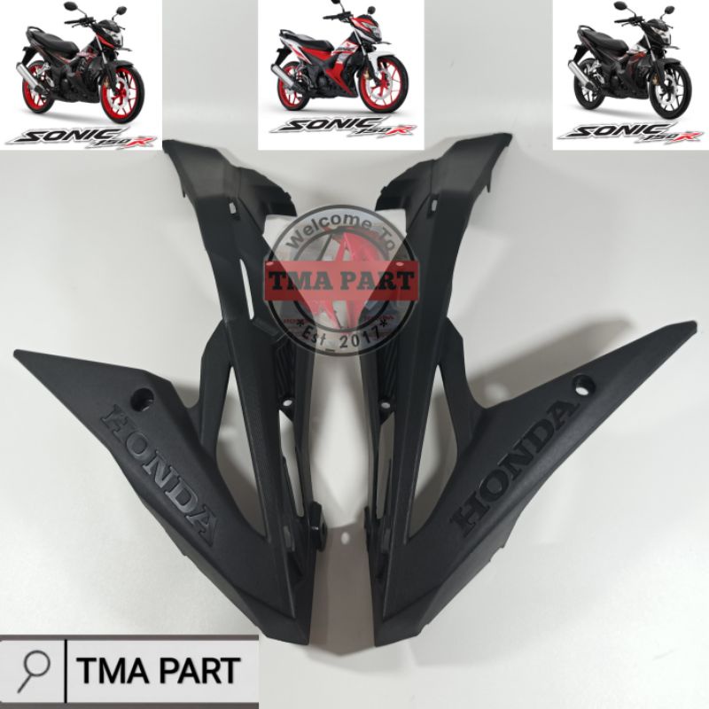 Cover R L under sambungan sayap bawah sonic RS 150 bagian kanan kiri K56
