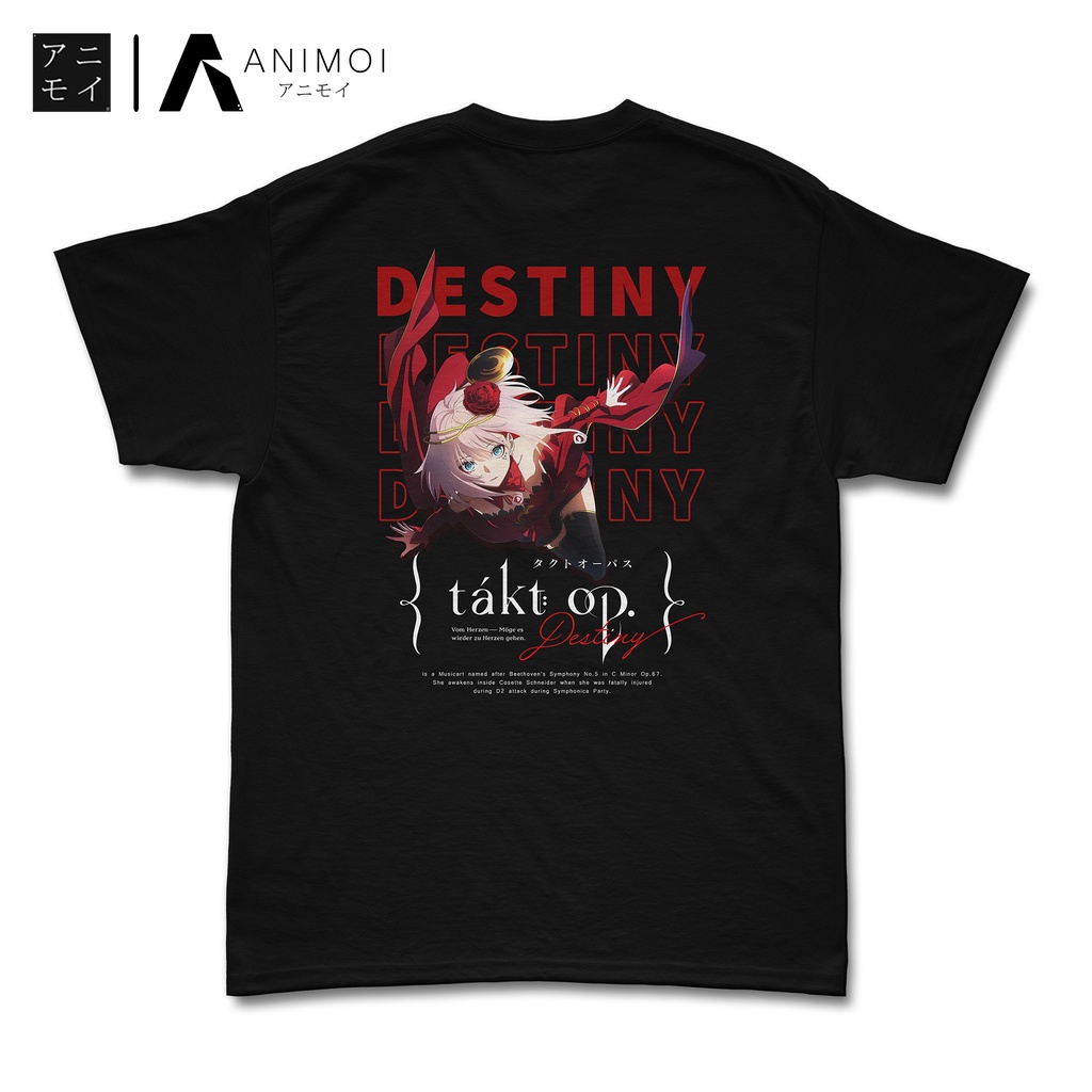 Kaos Anime Takt Op. Destiny || Destiny || Cosette