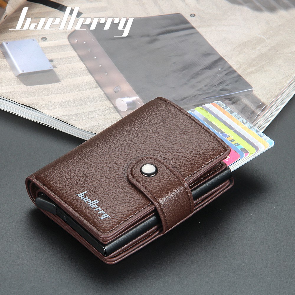 BAELLERRY K9148 Dompet Kartu Pria Kulit Card Wallet WK-SBY