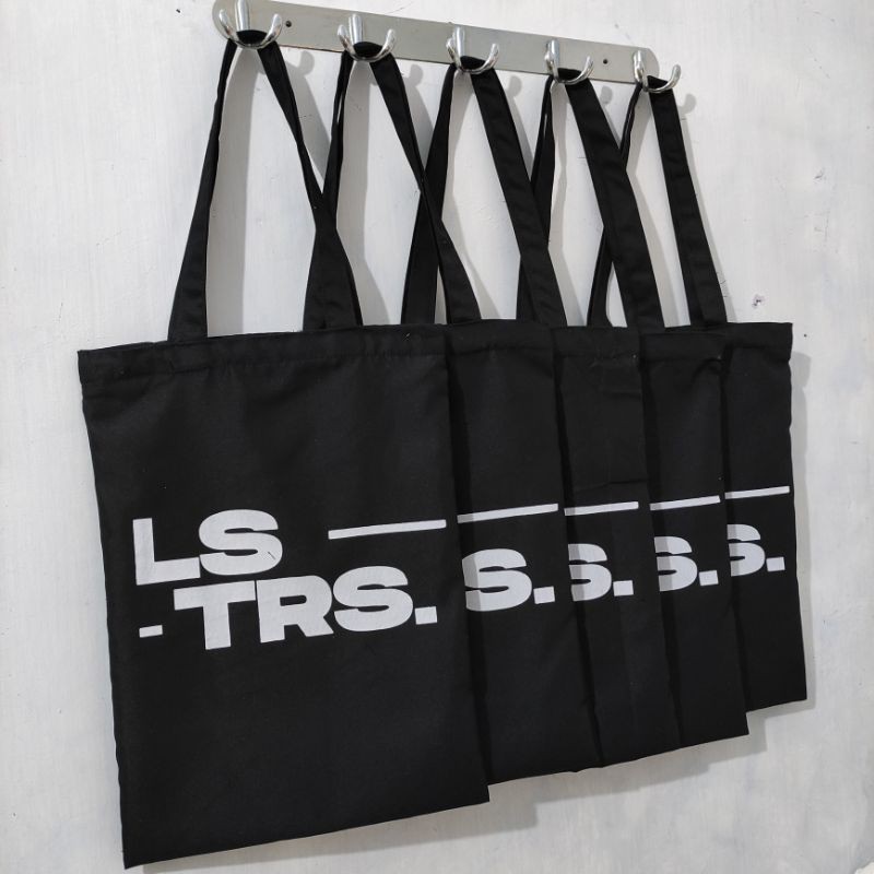 Totebag Tas Drill GRATIS Sablon l Premium l Seminar l Promosi